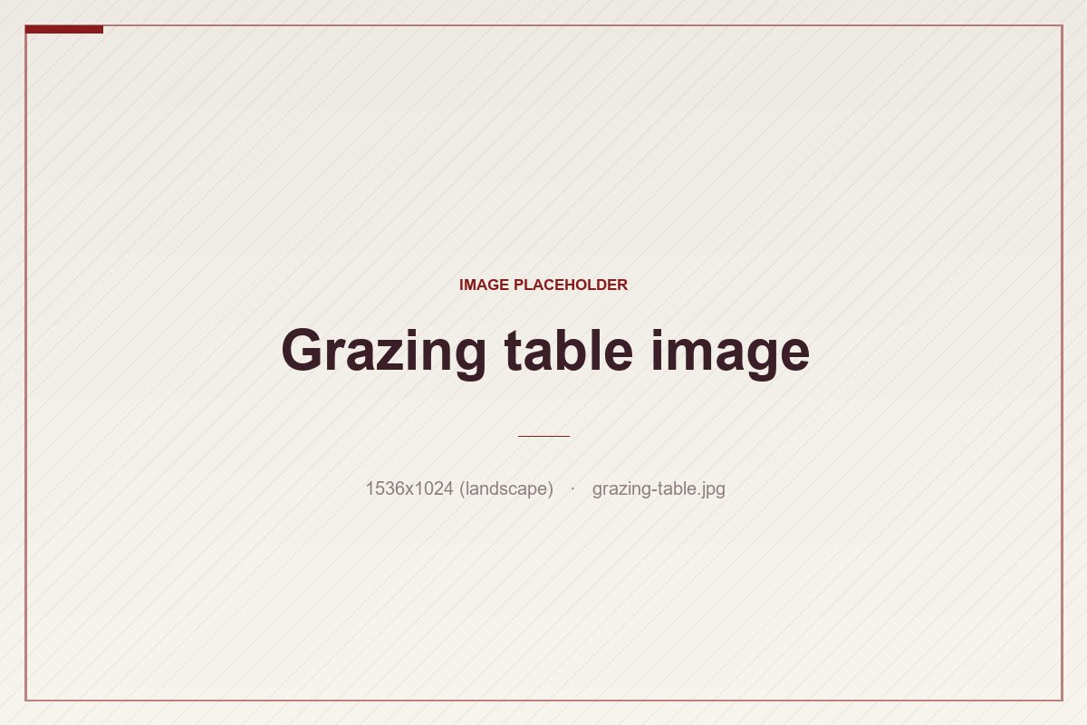 An abundant grazing table of Maine cheeses, charcuterie, figs, and seasonal fruit on a wooden board