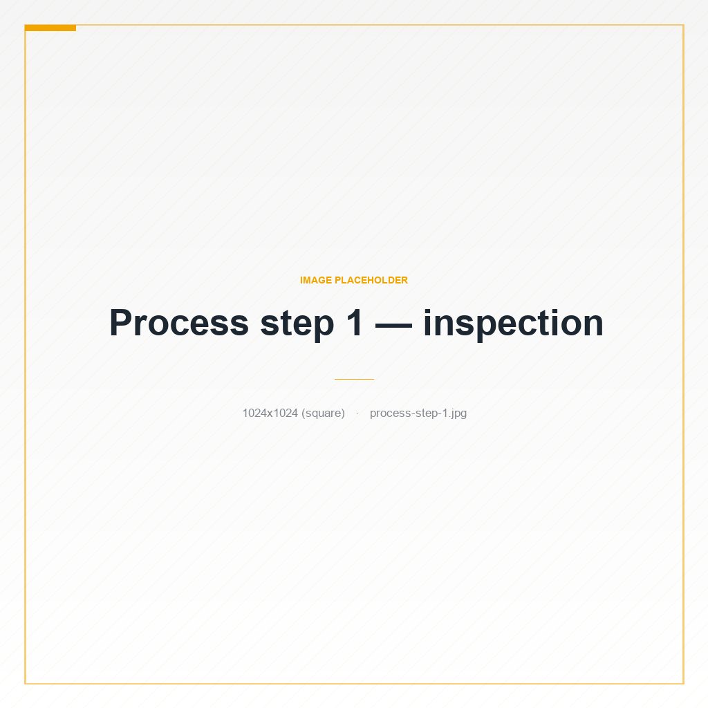 Step 1: Free inspection