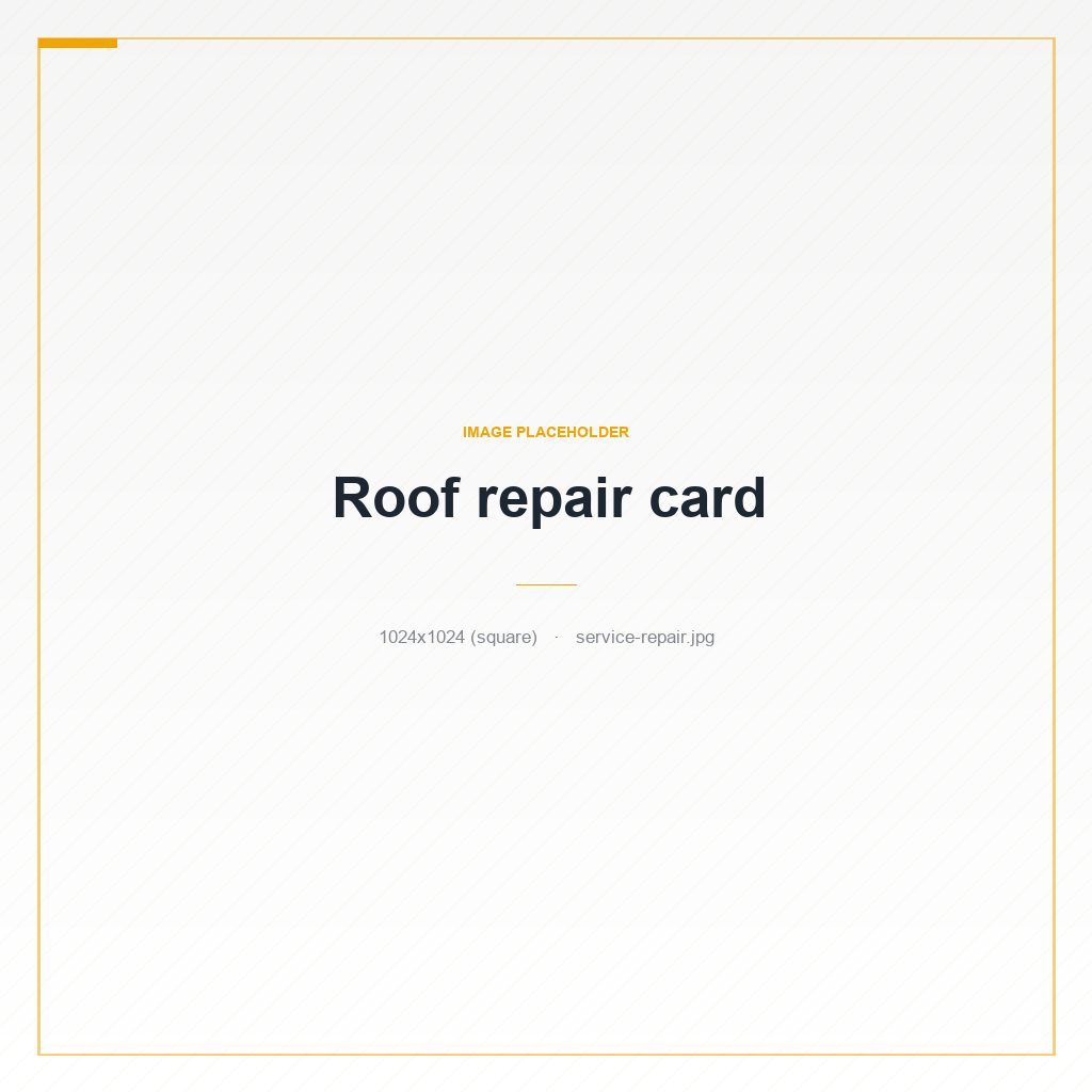 Roof repair